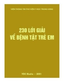 230 lời giải về bệnh tật trẻ em