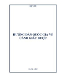 Hướng dẫn quốc gia về cảnh giác dược