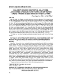 Khảo sát nồng độ Neutrophil gelatinaseassociated lipocalin huyết tương và giá trị tiên lượng tử vong ở bệnh nhân suy thận cấp tính