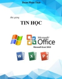 Bài giảng Microsoft Excel - Đoàn Phan Thái