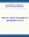 Bài giảng Microsoft Excel - Trung tâm GDTX Đống Đa