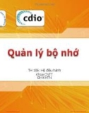 Bài giảng môn Hệ điều hành: Quản lý bộ nhớ