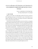 Tỷ lệ và liên quan về lâm sàng, cận lâm sàng của tăng Troponin I ở bệnh nhân đợt mất bù cấp suy tim mạn