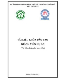 Tài liệu khóa đào tạo giảng viên dự án (Tài liệu dành cho học viên)