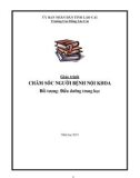 Giáo trình Chăm sóc người bệnh nội khoa (Ngành: Điều dưỡng) - Trường Trung học Y tế Lào Cai