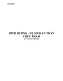 Giáo trình Dinh dưỡng và Vệ sinh an toàn thực phẩm - Trường Trung học Y tế Lào Cai