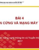 Bài giảng Nhập môn công nghệ thông tin và truyền thông: Bài 4 - Viện Công nghệ thông tin và truyền thông (ĐH Bách khoa Hà Nội)