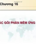 Bài giảng Nhập môn tin học: Chương 15 - Trần Thị Kim Chi