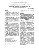 Đánh giá kết quả phẫu thuật vi phẫu lấy máu tụ trong não vùng trên lều do tăng huyết áp tại Bệnh viện Thanh Nhàn