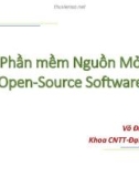 Bài giảng Phần mềm nguồn mở (Open-Source Software): Chương 3.3 - Võ Đức Quang