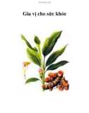 Gia vị cho sức khỏe