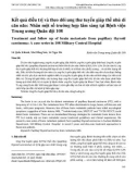 Kết quả điều trị và theo dõi ung thư tuyến giáp thể nhú di căn não: Nhân một số trường hợp lâm sàng tại Bệnh viện Trung ương Quân đội 108