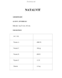 NATALVIT