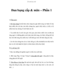 Đau bụng cấp & mãn – Phần 1