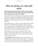 Món ăn phòng, trị viêm phế quản