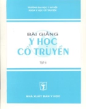 Bài giảng Y học cổ truyền Tập 2