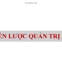 Bài giảng Quản trị và bảo trì hệ thống: Chiến lược quản trị mạng