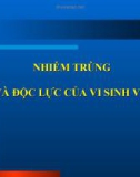 NHIỄM TRÙNG VÀ ĐỘC LỰC CỦA VI SINH VẬT