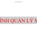 Bài giảng Quản trị và bảo trì hệ thống: Mô hình quản lý mạng