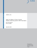 Health and Wealth of Elderly Couples: Causality Tests Using Dynamic Panel Data Models