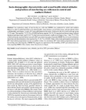 Socio-demographic characteristics and sexual health related attitudes and practices of men having sex with men in central and southern Malawi