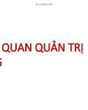 Bài giảng Quản trị và bảo trì hệ thống: Tổng quan quản trị mạng