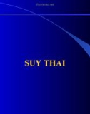 Suy thai