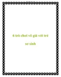 6 trò chơi vô giá với trẻ sơ sinh