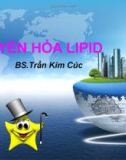 Bài giảng: Chuyển hóa Lipid (BS.Trần Kim Cúc)