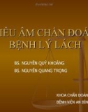 SIÊU ÂM CHẨN ĐOÁN BỆNH LÝ LÁCH