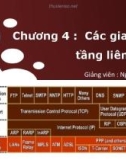 Bài giảng TCP/IP căn bản: Chương 4 - Nguyễn Hữu Lộc