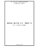 Bài giảng Y học cổ truyền - ĐH Y Khoa Thái Nguyên