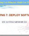 Bài giảng Thiết kế hệ thống mạng LAN - Chương 7: Deploy Software