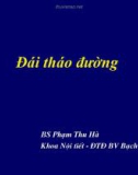 Bài giảng Đái tháo đường - BS. Phạm Thu Hà