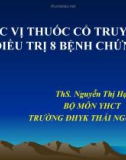 Bài giảng Y học cổ truyền: Các vị thuốc cổ truyền điều trị 8 chứng bệnh (Thuốc an thần) - ThS. Nguyễn Thị Hạnh (ĐH Y khoa Thái Nguyên)