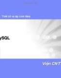 Bài giảng Thiết kế và lập trình Web - Bài 8: PHP - MySQL