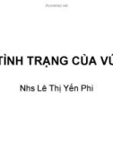 Bài giảng Tình trạng của vú - Lê Thị Yến Phi