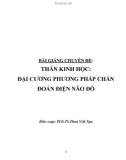 Bài giảng chuyên đề Tâm thần học: Đại cương phương pháp chẩn đoán điện não đồ - PGS.TS Phan Việt Nga