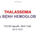 Bài giảng Thalassemia và bệnh hemoglobin