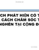 Bài giảng Cách phát hiện có thai và cách chăm sóc thai nghén tại cộng đồng