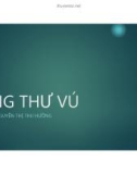 Bài giảng Ung thư vú - ThS.BS. Nguyễn Thị Thu Hường