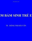 Bài giảng Tim bẩm sinh trẻ em