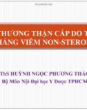 Bài giảng Tổn thương thận cấp do thuốc kháng viêm Non-Steroids