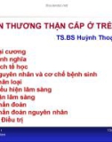 Bài giảng Tổn thương thận cấp ở trẻ em