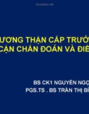 Bài giảng Tổn thương thận cấp trước thận tiếp cận chẩn đoán và điều trị