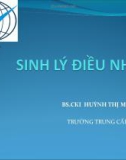 Bài giảng Sinh lý điều nhiệt - Bs Huỳnh Thị Minh Tâm