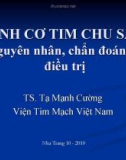 Bài giảng Bệnh cơ tim chu sản: Nguyên nhân, chẩn đoán và điều trị