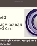 Bài giảng Tin đại cương: Bài 2 - Vũ Thương Huyền