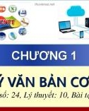 Bài giảng Tin học căn bản: Chương 1.1 - ThS. Mai Ngọc Tuấn