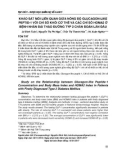 Khảo sát mối liên quan giữa nồng độ Glucagon like peptid-1 với chỉ số khối cơ thể và các chỉ số HOMA2 ở bệnh nhân đái tháo đường týp 2 chẩn đoán lần đầu